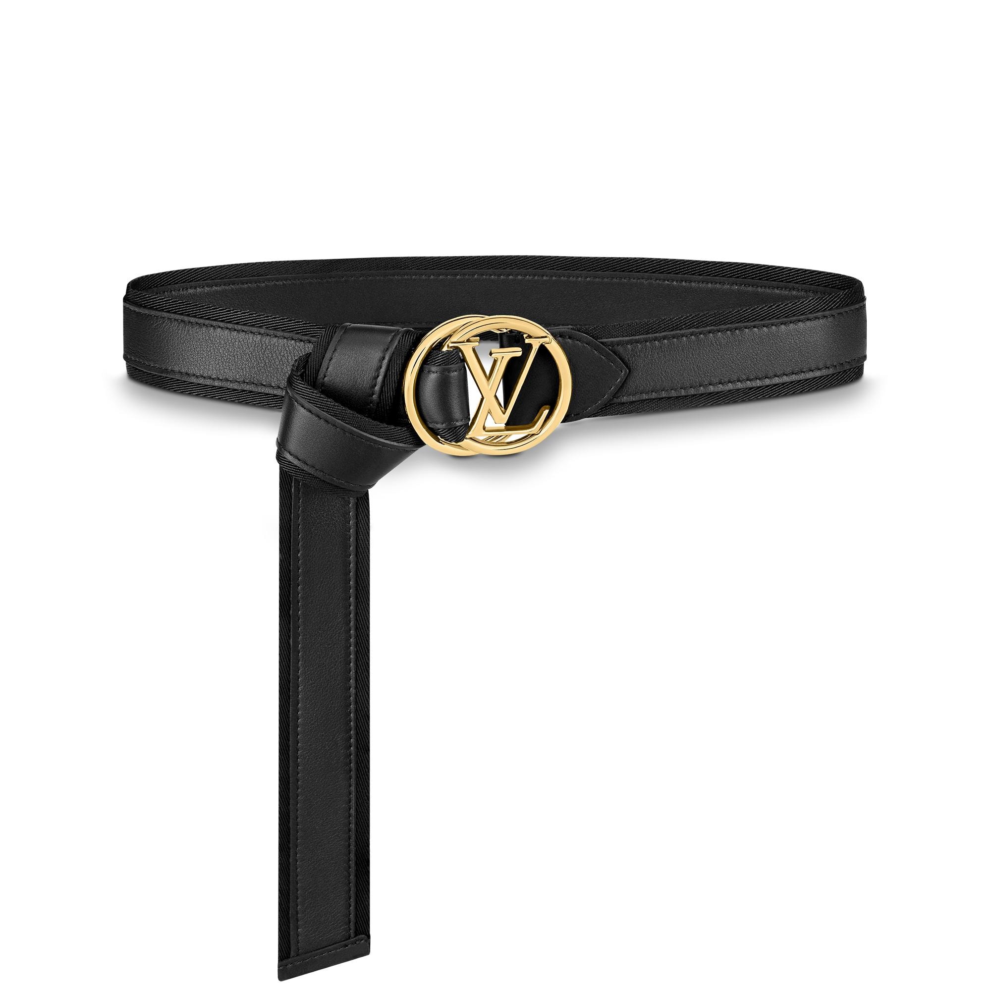 Ceinture louis 2024 vuitton femme noir